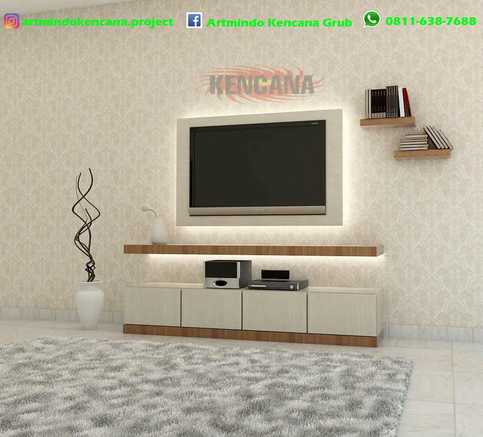Desain Interior Backdrop Tv