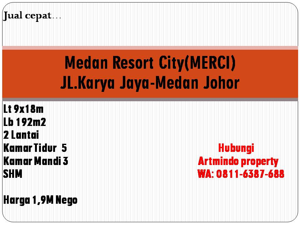 Medan Resort City (merci)